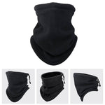 Winter Fleece Neck Warmer Scarf – Windproof Tube Mask Balaclava