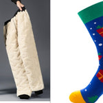 Men’s Padded Cotton Trousers with Cashmere – Warm Winter Pants