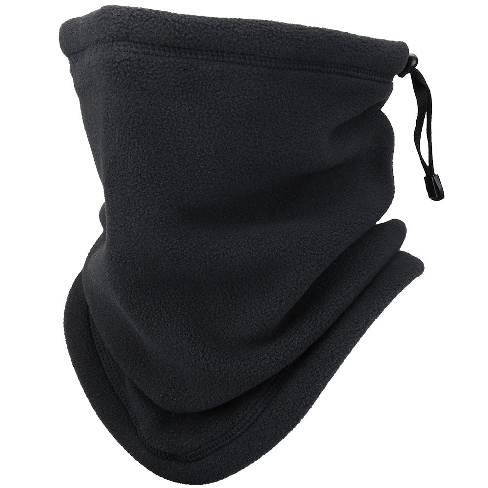 Winter Fleece Neck Warmer Scarf – Windproof Tube Mask Balaclava