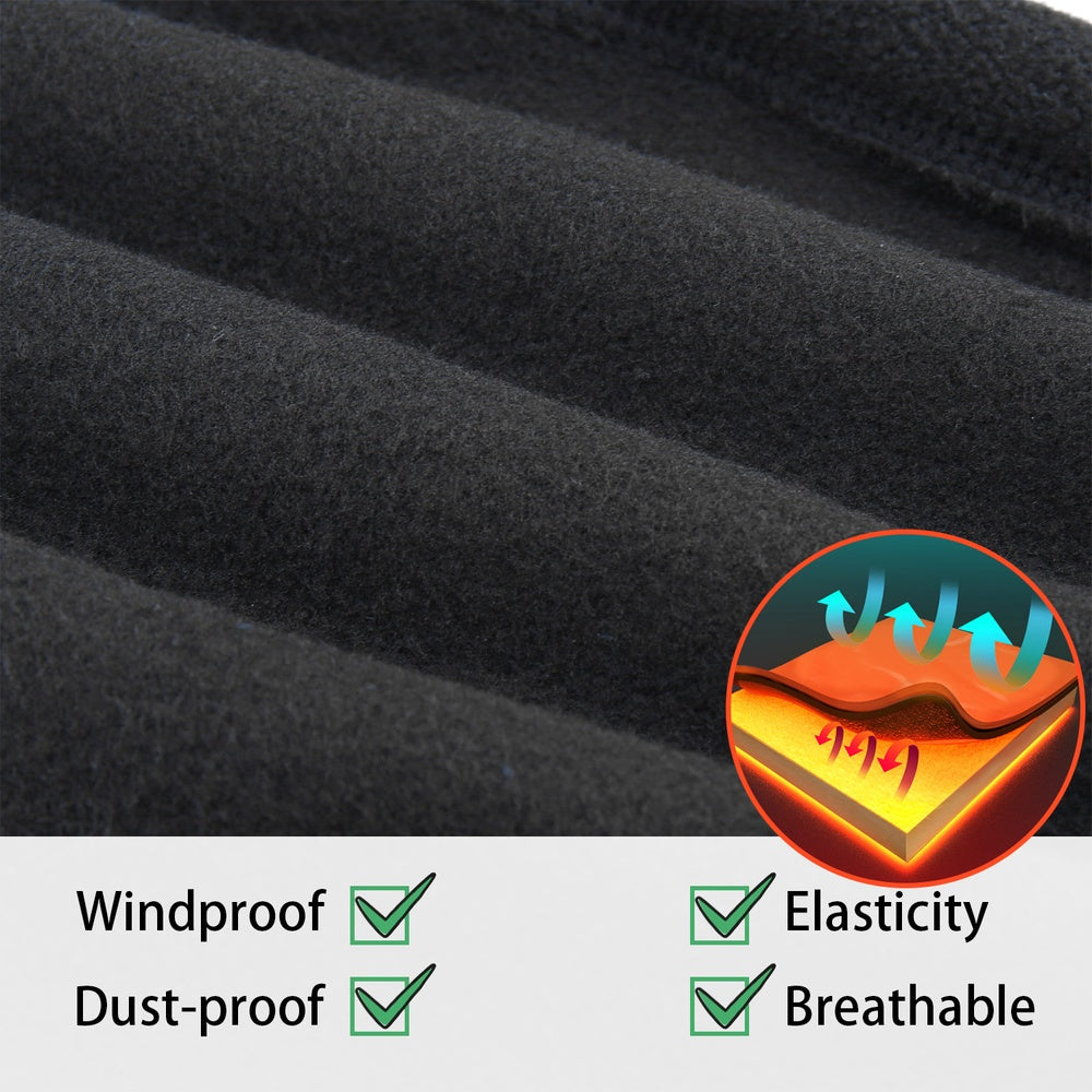 Winter Fleece Neck Warmer Scarf – Windproof Tube Mask Balaclava
