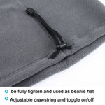 Winter Fleece Neck Warmer Scarf – Windproof Tube Mask Balaclava