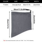 Winter Fleece Neck Warmer Scarf – Windproof Tube Mask Balaclava