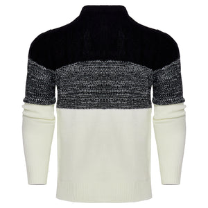 Wool-like men’s fleece pullover for winter fashion